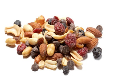 Assorted types of nuts