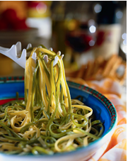 Image of pesto pasta