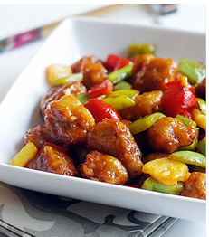 Image of pork and peppers