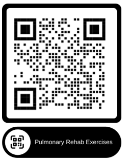Pulmonary rehab exercises QR Code