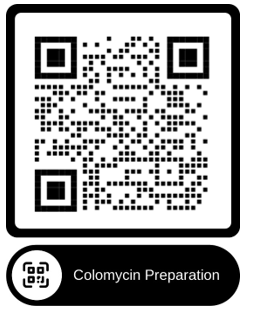 Colomycin Preparation without salbutamol QR code