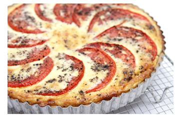 Image of a quiche