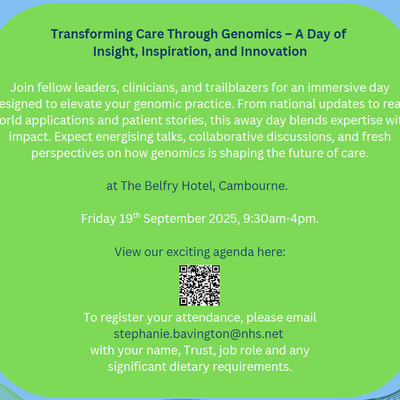 EoE Cancer Alliance event 19 Sep 2025