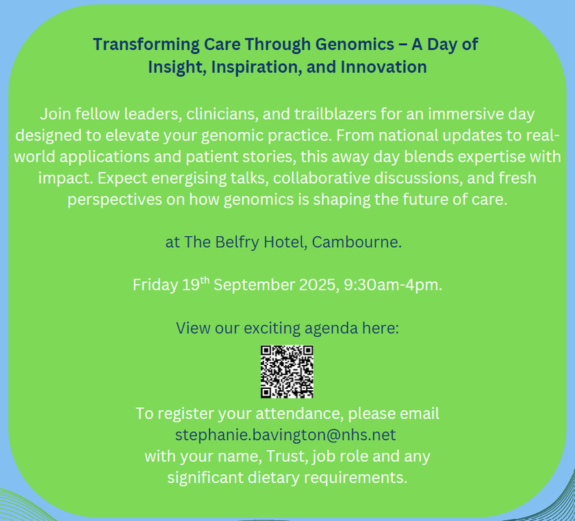 EoE Cancer Alliance event 19 Sep 2025